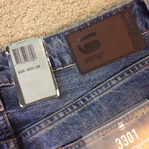 G-Star Raw Men 3301 Deconstructed Slim Straight - Picture 7 of 8